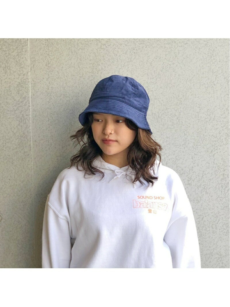 RIVER UP RIVER UP CROSS CORDUROY CREW HAT アトモスピンク 帽子/ヘア小物 ハット ネイビー ブラック ブラウン ベージュ