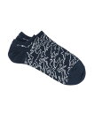 EPOCA UOMO カモフラショートソックス エポカ 靴下・レッグウェア 靴下 ネイビー ブラック