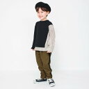 branshes サイドライン入りロングパンツ ブランシェス パンツ その他のパンツ ベージュ ブラウン