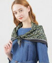 【SALE/22%OFF】MACKINTOSH PHILOSOPHY Snowblue Garden トライアングルスカーフ マッキントッシュ フィロソフィー ...