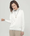 【SALE/30%OFF】EVEX by KRIZIA 【1枚でもコートインでも!】【ウォッシャブル】ハイゲージカラーブロックニット エヴェックス バイ クリツ...
