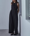 【SALE/25%OFF】MAISON BREEZE MAISON BREEZE/リネンタッチ*オーガンジー ドッキングタックオールインワン XNN セットアッ...
