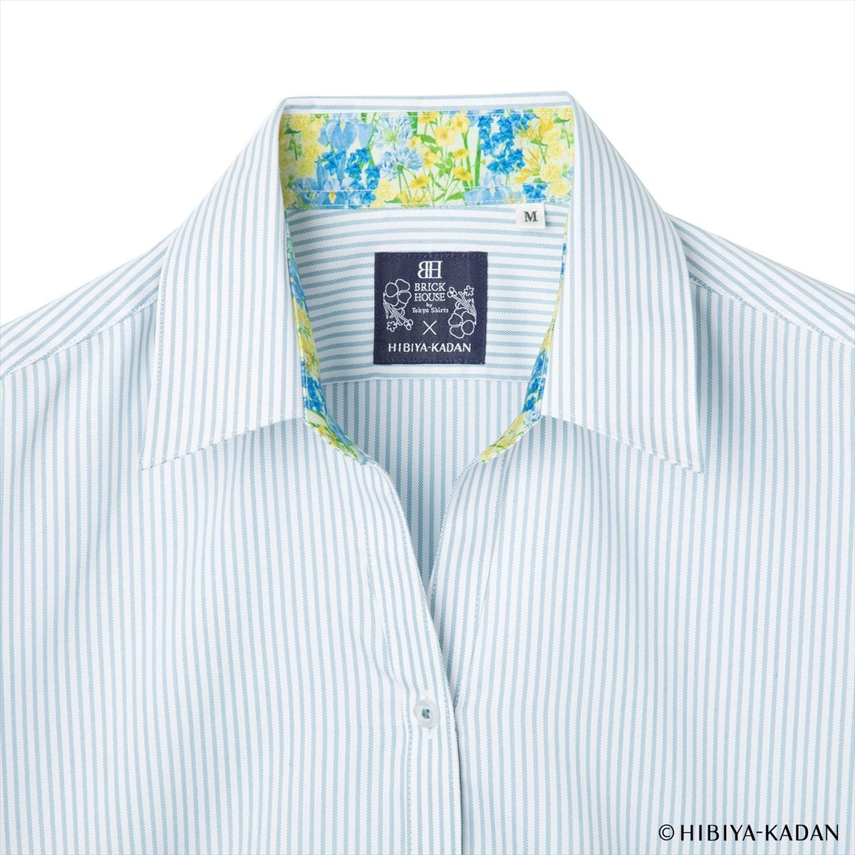 【TOKYO SHIRTS×HIBIYA KADAN】 透け防止 スキッパー 長袖 形態安定 レディースシャツ BL01K301AB14K1S-73 トーキョーシャツ スーツ・フォーマル Yシャツ・カッターシャツ グリーン