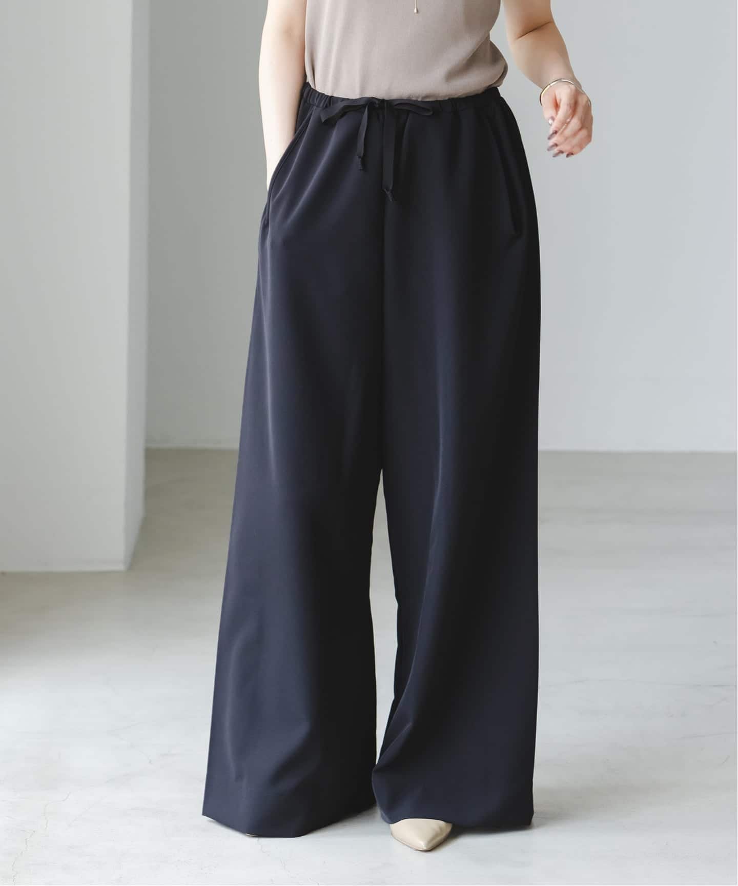 NOBLE 《予約・セットアップ対応》COG THE BIGSMOKE/コグザビッグスモーク ALISON TROUSERS ノーブル パンツ その他のパンツ ブラック ホワイト