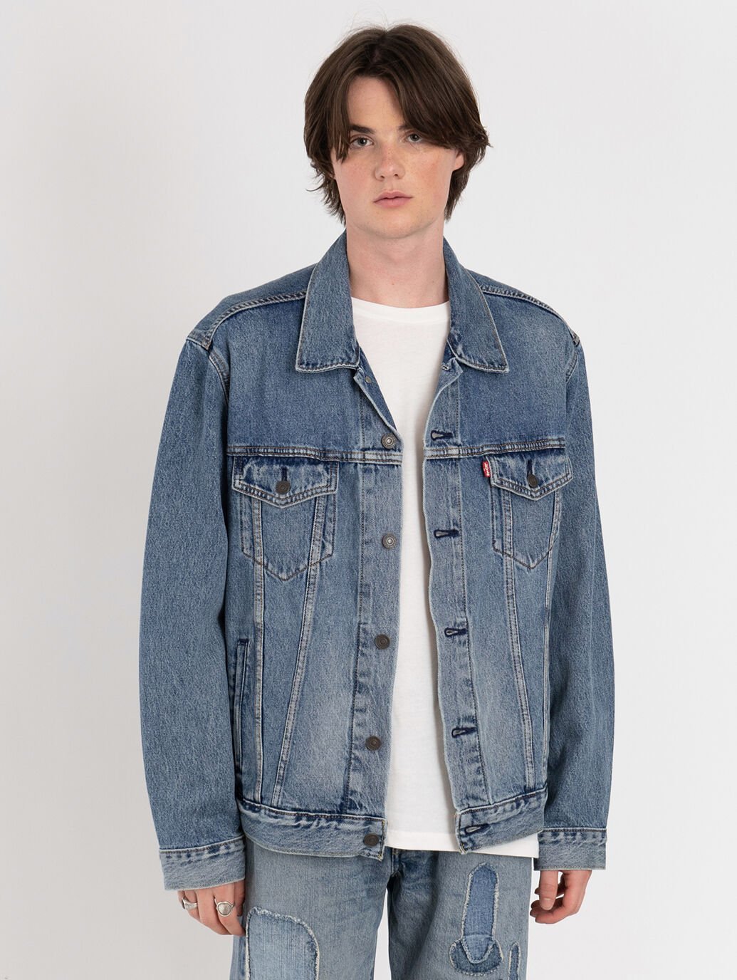 リーバイス 【SALE／30%OFF】Levi's トラッカージャケット インディゴ SKYLINE リーバイス ジャケット・アウター デニムジャケット【送料無料】