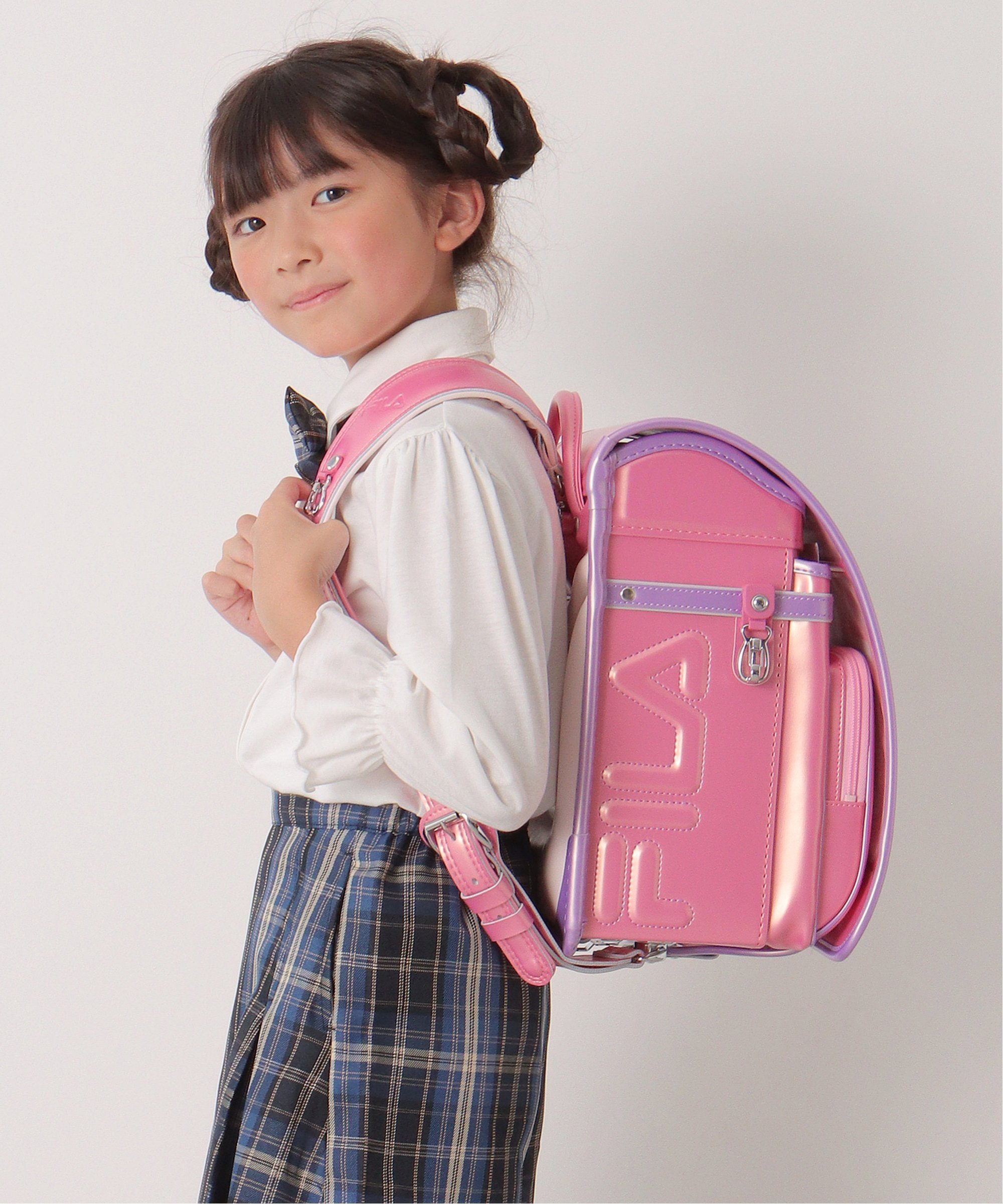 【SALE/20%OFF】ikka 【WEB限定】【キッズ】FILA フィラ クラリーノランドセル イッカ ファッション雑貨 その他のファッション雑貨 パープル...