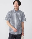 【SALE/60%OFF】SHIPS MEN 【WEB限定】SHIPS: 防シワ・吸水速乾 Drymix(R) ギンガムチェック パナマ シャツ シップス トッ...