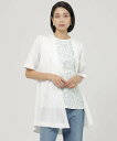 EVEX by KRIZIA 【コーディネートにプラスワン】【ウォッシャブル】フライスジャージージレ エヴェックス バイ クリツィア トップス その他のトップス...