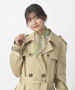PAUL & JOE ACCESSOIRES PAUL & JOE ACCESSOIRES/(W)シルクスカーフ ムーンバット ファッション雑貨 スカーフ・バンダナ ピンク ベージュ ブラウン【送料無料】(4)