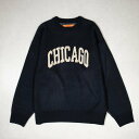 【SALE/20%OFF】UNIVERSAL OVERALL CREW KNIT CHICAGO ユニバーサルオーバーオール トップス ニット カーキグリーン ...