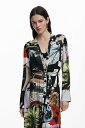 Desigual コラージュドレス M. クリスチャン・ラクロワ デシグアル ワンピース・ドレス ドレス【送料無料】