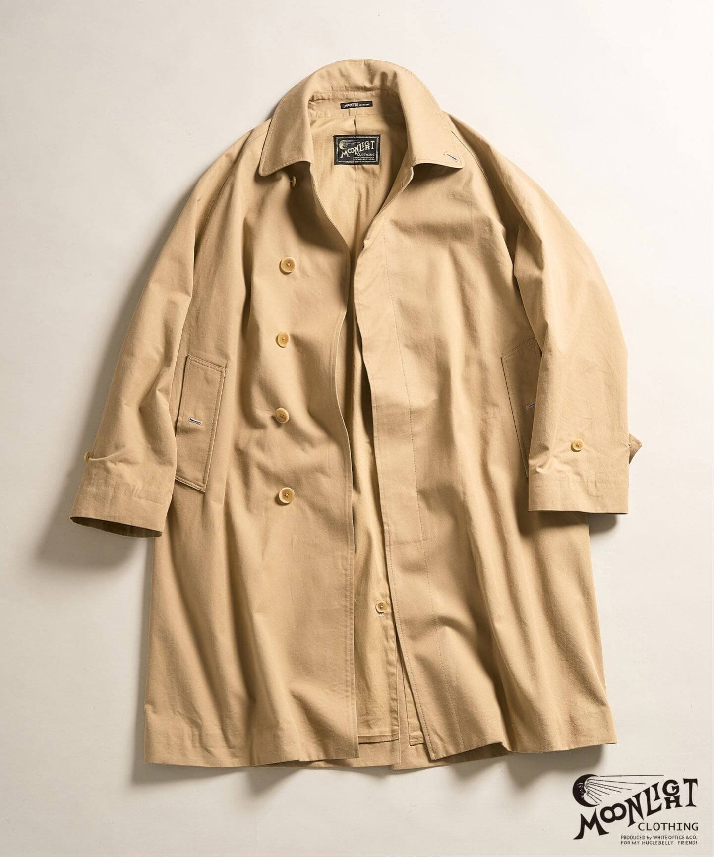 417 EDIFICE 【MOONLIGHT CLOTHING】 Balmacaan coat / バルマカーンコート フォーワンセブン エディフィス ジャケッ...