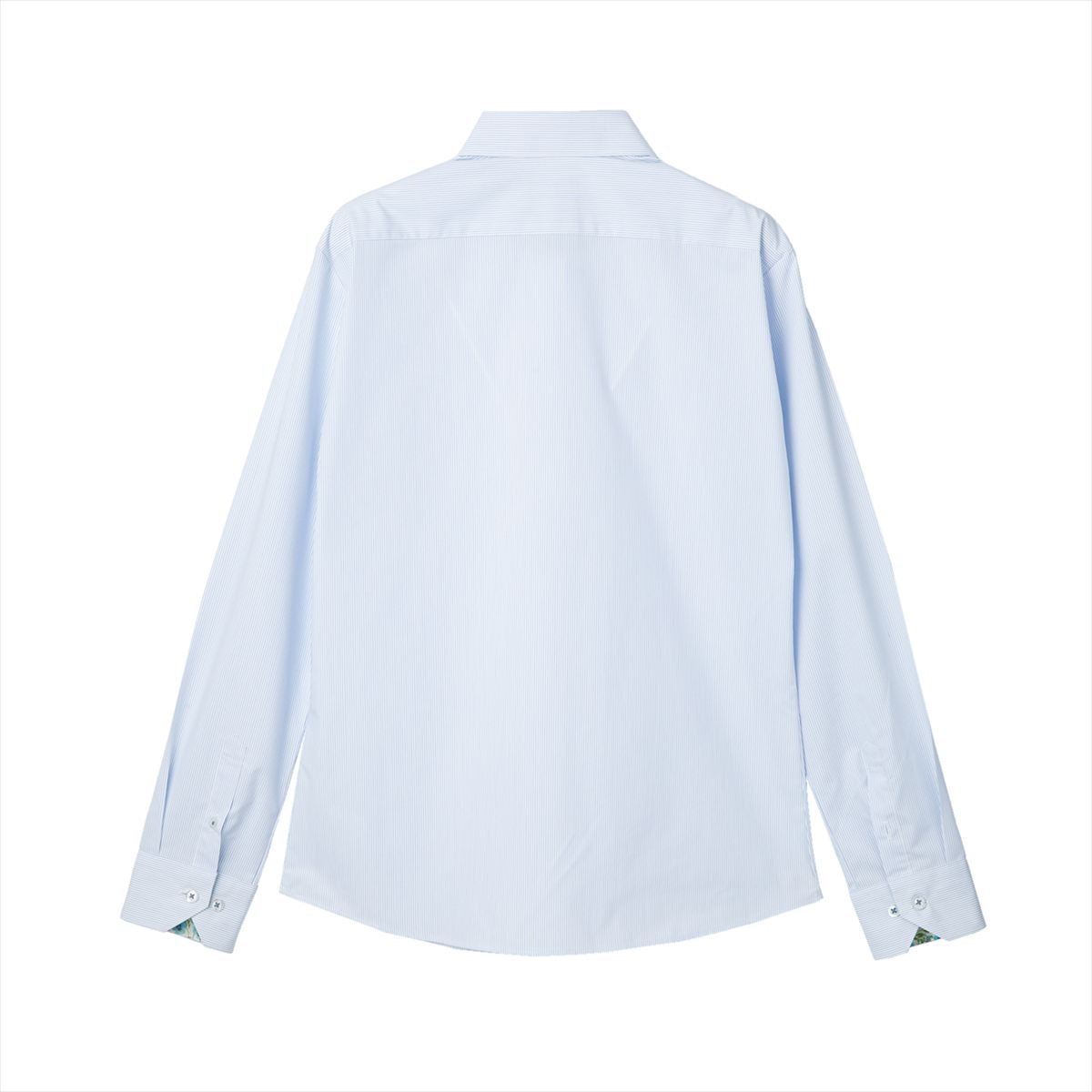 【TOKYO SHIRTS×HIBIYA KADAN】 透け防止 ワイド 長袖 形態安定 レディースシャツ BL01K301AB14W1S-13 トーキョーシャツ スーツ・フォーマル Yシャツ・カッターシャツ ブルー