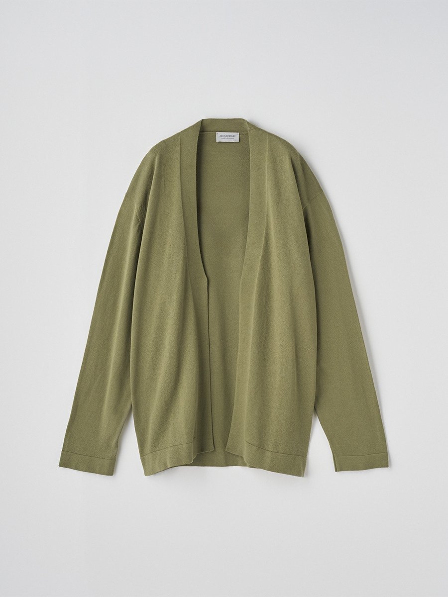 JOHN SMEDLEY ボタンレス長袖カーディガン ｜ S4680 ｜ 24G ジョンスメドレー トップス ニット【送料無料】
