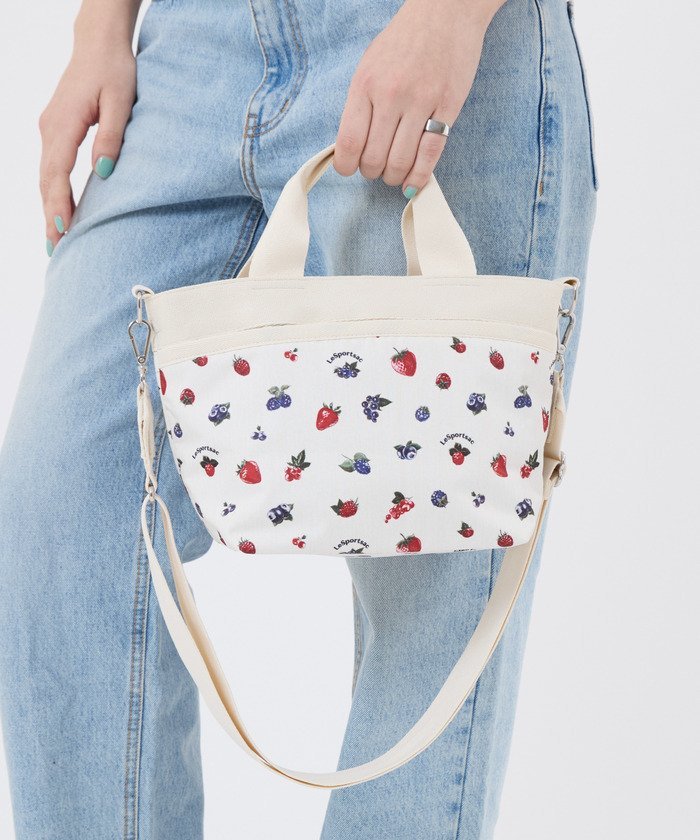 【公式】レスポートサック トートバッグ 3041HF41 LeSportsac レスポートサック バッグ トートバッグ ホワイト