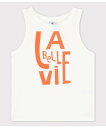【SALE/30%OFF】PETIT BATEAU プリントタンクトップ プチバトー トップス ノースリーブ・タンクトップ ホワイト