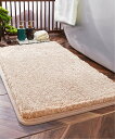 【SALE/30%OFF】aimoha home aimoha home/(W)無地のシンプル超ロングパイル吸水バスマット/玄関マット アイモハ インテリア・生...