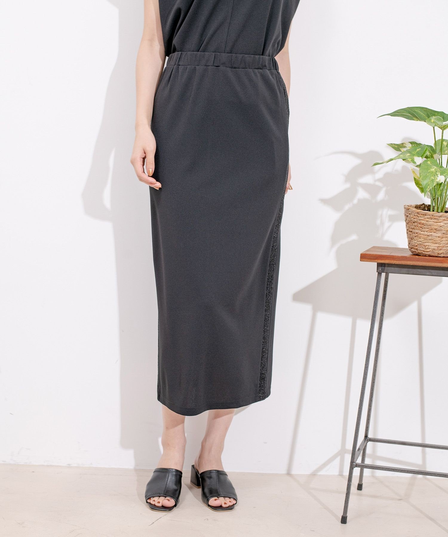 【SALE／50%OFF】JAYRO カットジョーゼットスカート ジャイロ スカート その他のスカート ブラウン ブラック グレー ホワイト