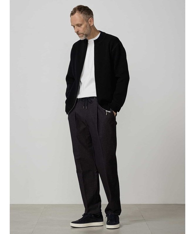 【SALE／30%OFF】Aquascutum MEN TEC.3 Knit Denim Pants アクアスキュータム パンツ スラックス・ドレスパンツ ネイビー【送料無料】
