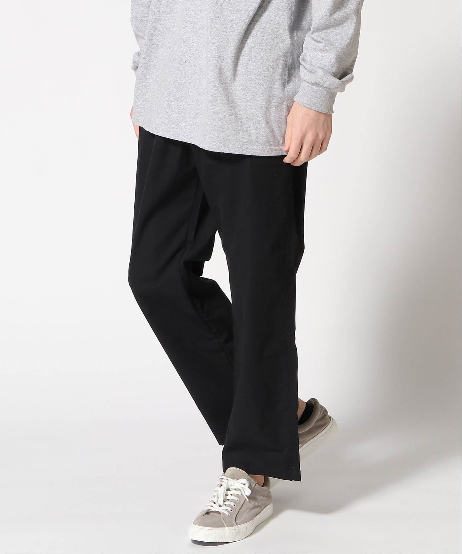 Hanes/(M)【股下70cm】TCウエザー シャーリングパンツ グリーンスクエア パンツ その他のパンツ ブラック カーキグリーン グレー ベージュ