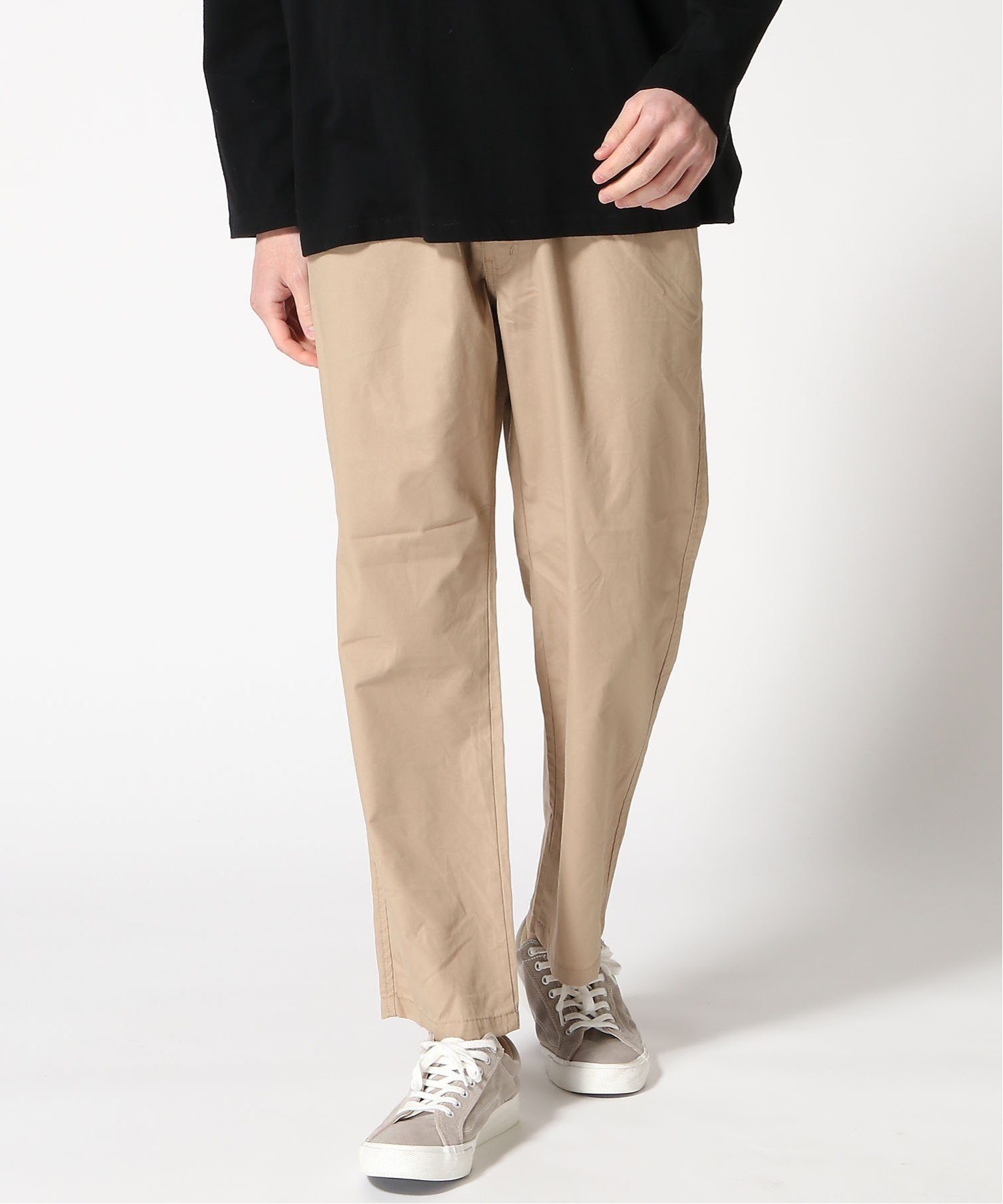 Hanes/(M)【股下70cm】TCウエザー シャーリングパンツ グリーンスクエア パンツ その他のパンツ ブラック カーキグリーン グレー ベージュ