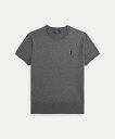 POLO RALPH LAUREN ショートスリーブ クルーネック セーター ラルフローレン トップス ニット グレー【送料無料】