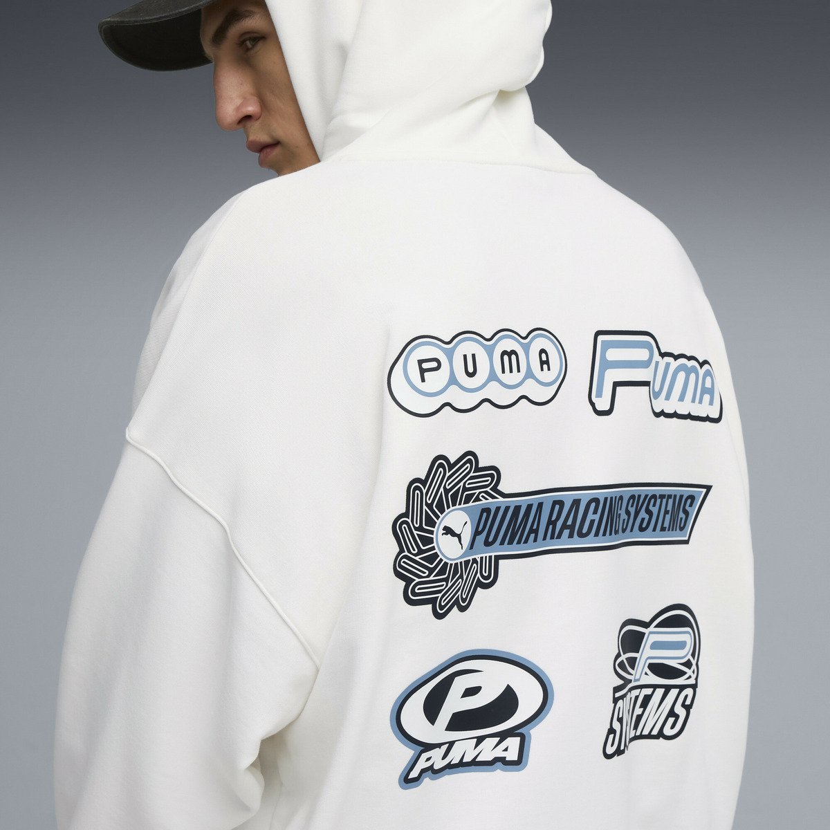 【SALE／30%OFF】PUMA ユニセックス フューチャー プーマ アーカイブ グラフィック フーディ プーマ トップス スウェット・トレーナー ホワイト【送料無料】