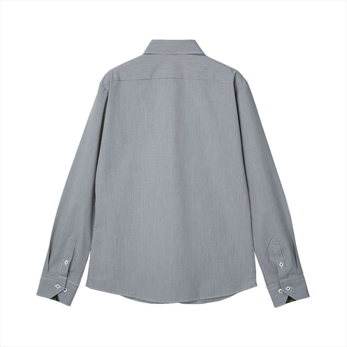 【TOKYO SHIRTS×HIBIYA KADAN】 透け防止 ワイド 長袖 形態安定 レディースシャツ BL01K302AB14W1S-35 トーキョーシャツ スーツ・フォーマル Yシャツ・カッターシャツ ブラック