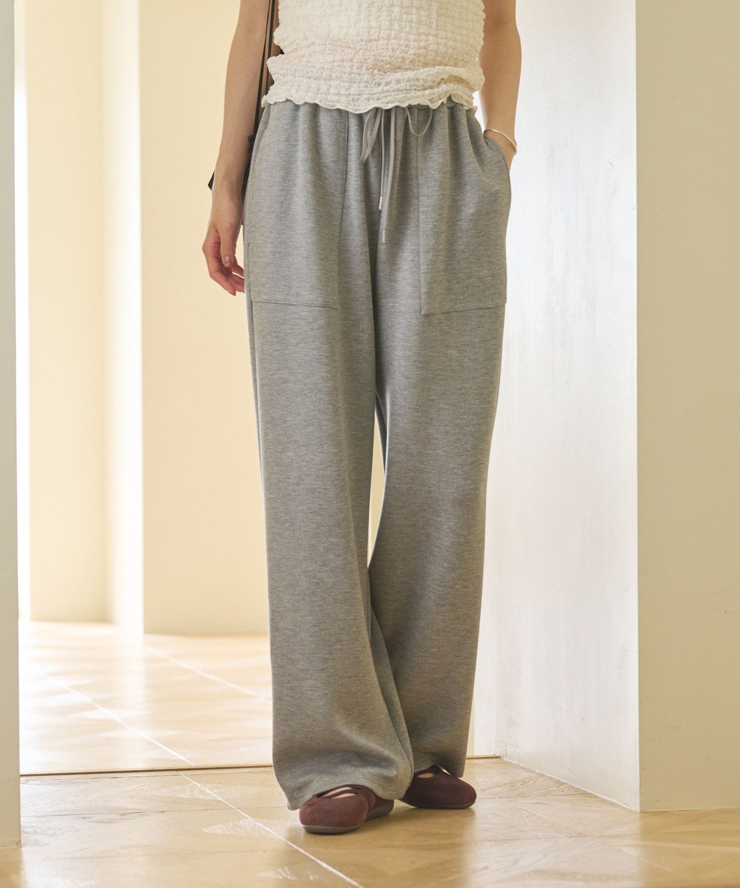 BEAUTY&YOUTH UNITED ARROWS 【WEB限定】エアリーポンチ イージーパンツ ビューテ...