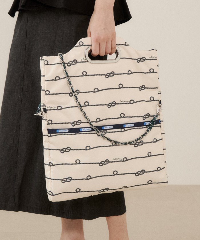 【公式】レスポートサック トートバッグ 2093LE09 LeSportsac レスポートサック バッグ トートバッグ ホワイト