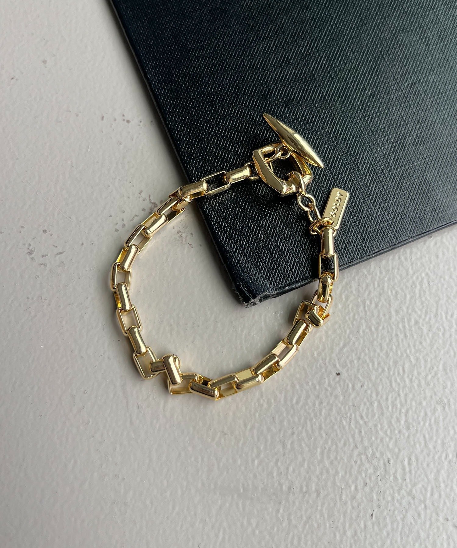 CAPRICIEUX LE'MAGE ＜GOLDY/ゴールディ＞スクエアチェーンブレス カプリシュ　レマージュ アクセサリー・腕時計 ブレスレット・バングル シルバー ゴールド