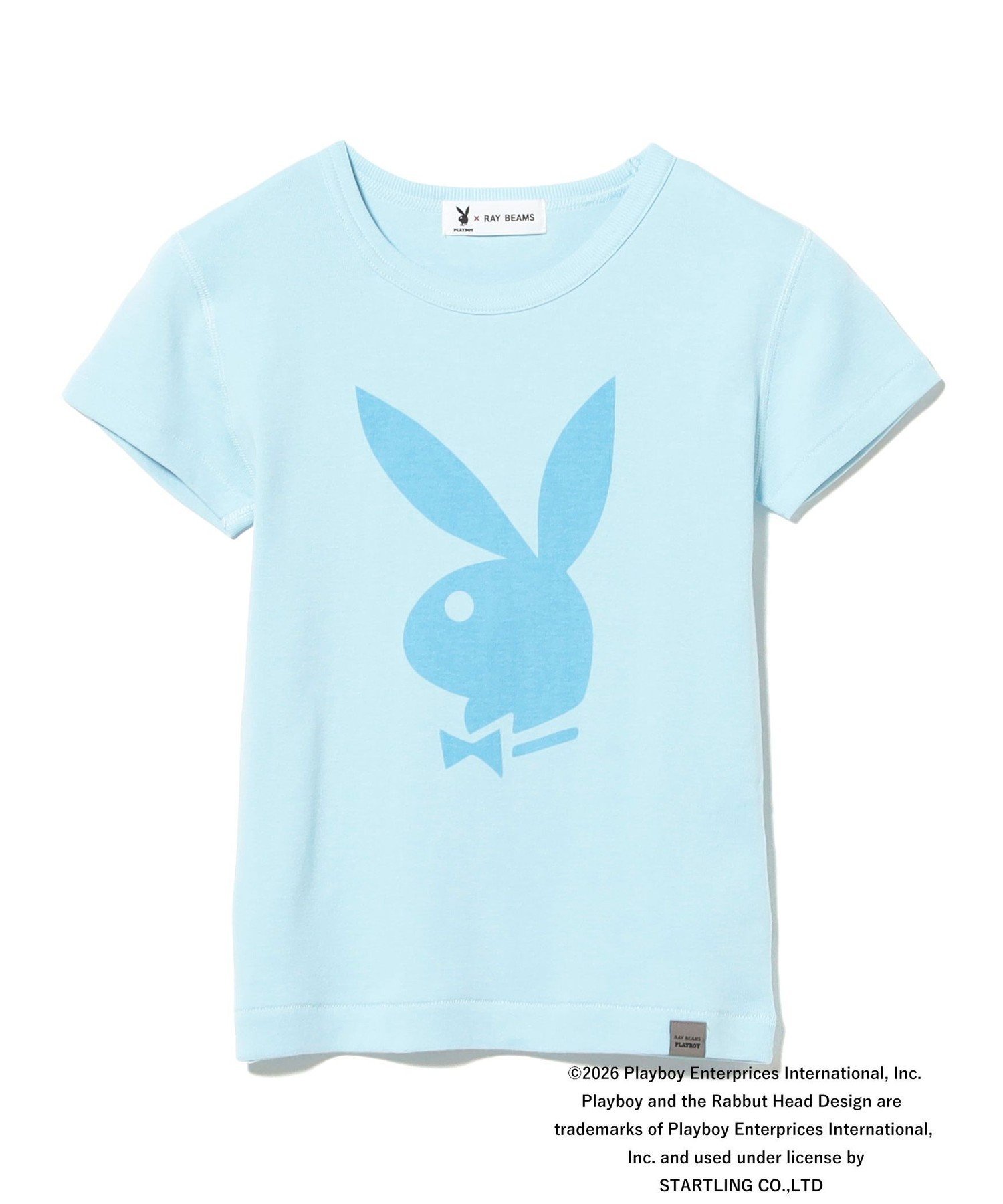 【別注】PLAY BOY / コンパクト Tシャツ ビームス ウイメン トップス カットソー・Tシャツ ブラック ブルー