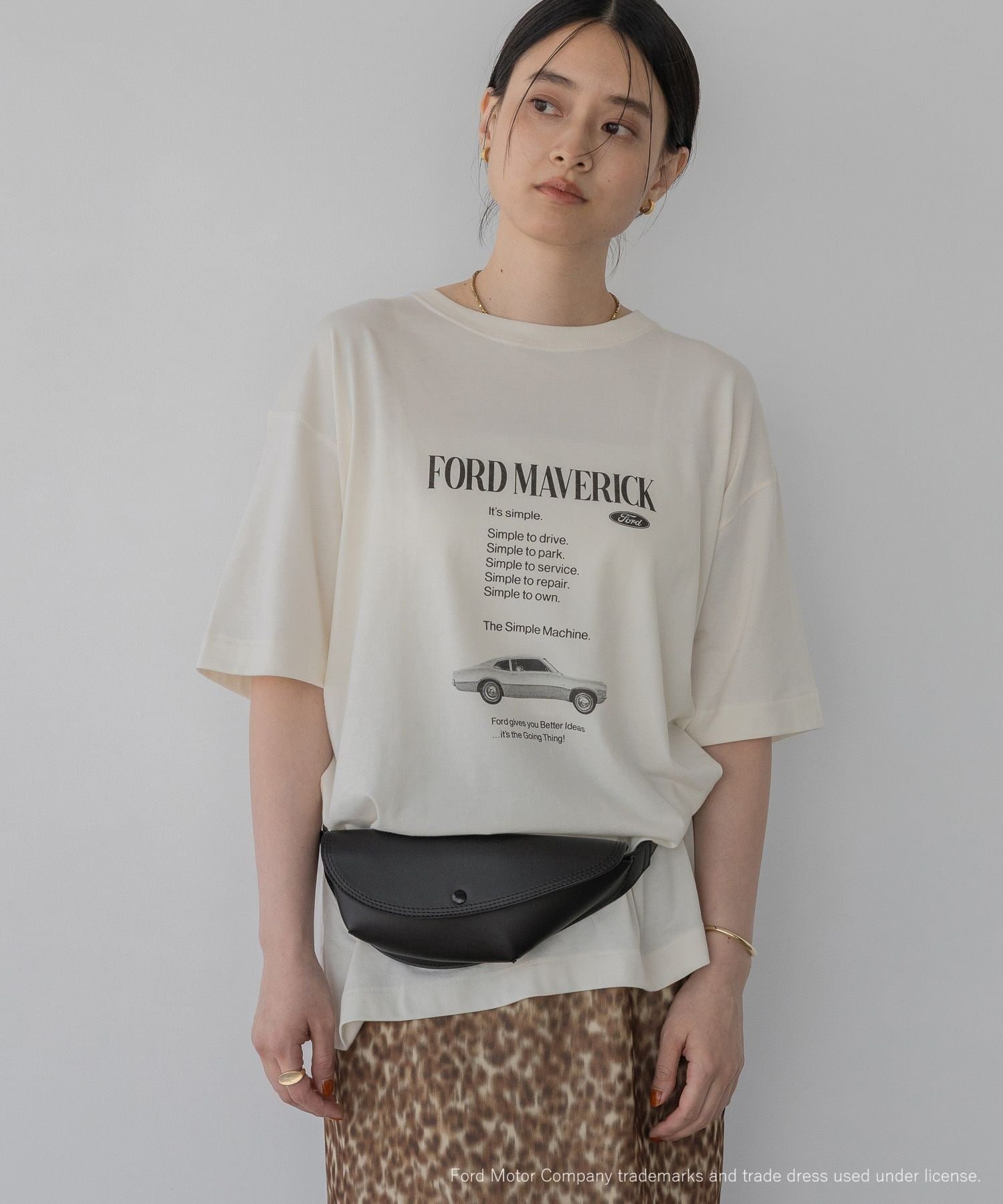 【SALE／30%OFF】A part by FORD_S/STEE アパートバイ トップス カットソー・Tシャツ グレー ホワイト【送料無料】