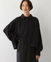 【SALE/55%OFF】LEPSIM 襟スウェットプルオーバー レプシィム トップス スウェット・トレーナー ブラック グリーン