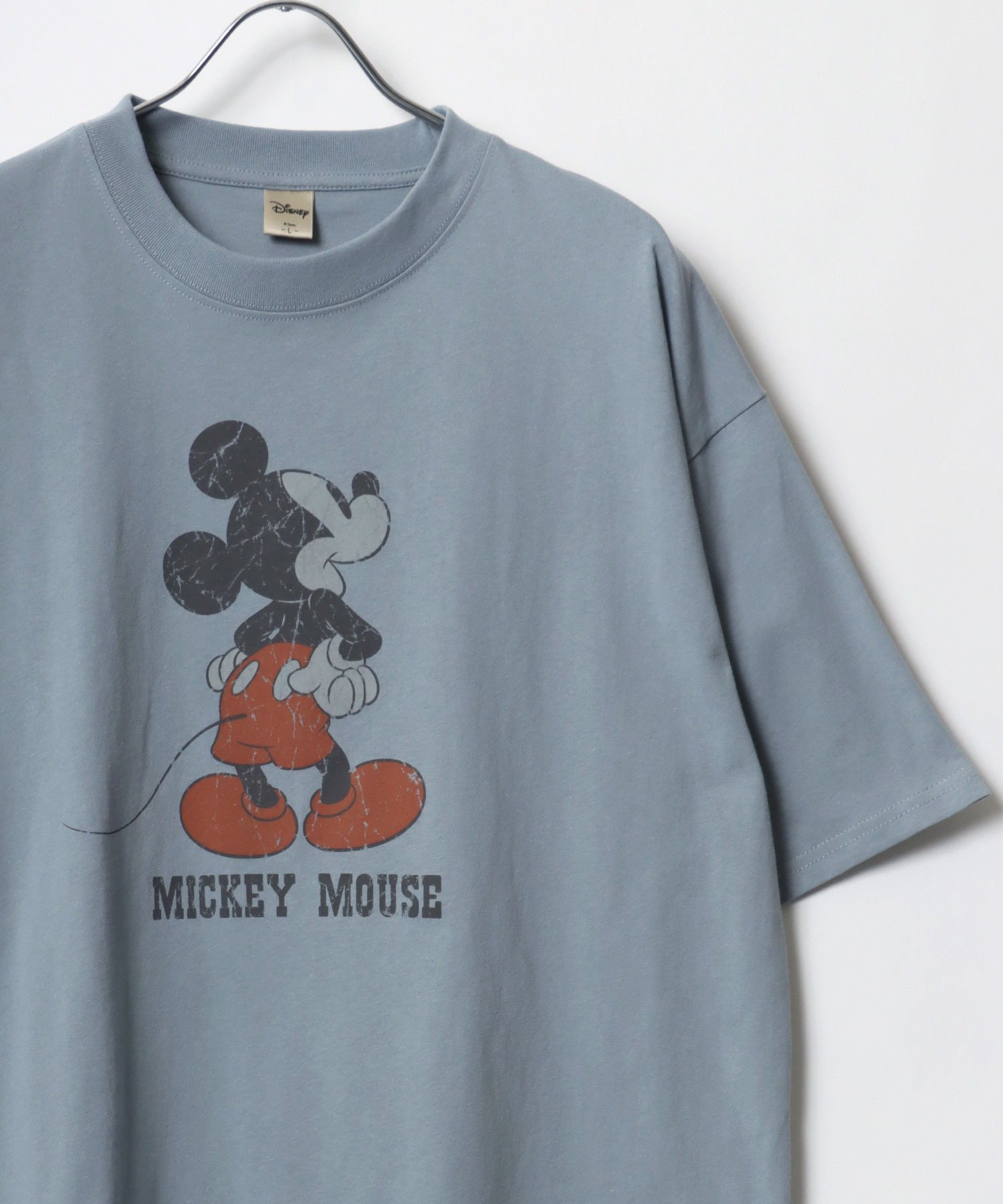 楽天市場】ミッキー tシャツ(カラーブルー)(Tシャツ 楽天市場】ミッキー tシャツ(カラーブルー)(Tシャツ