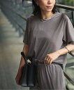 VERMEIL par iena SHEER VELOUR トップス ヴェルメイユ パー イエナ トップス カットソー・Tシャツ グレー イエロー ネイビー【送料無料】