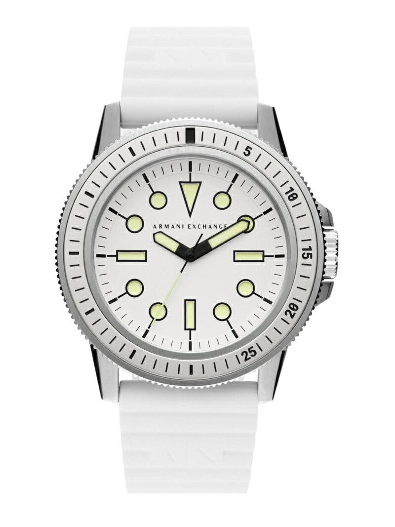 【SALE／30%OFF】A｜X ARMANI EXCHANGE A｜X ARMANI EXCHANGE/(M)AX1850 ウォッチステーションインターナショナル アクセサリー・腕時計 腕時計 ホワイト【送料無料】