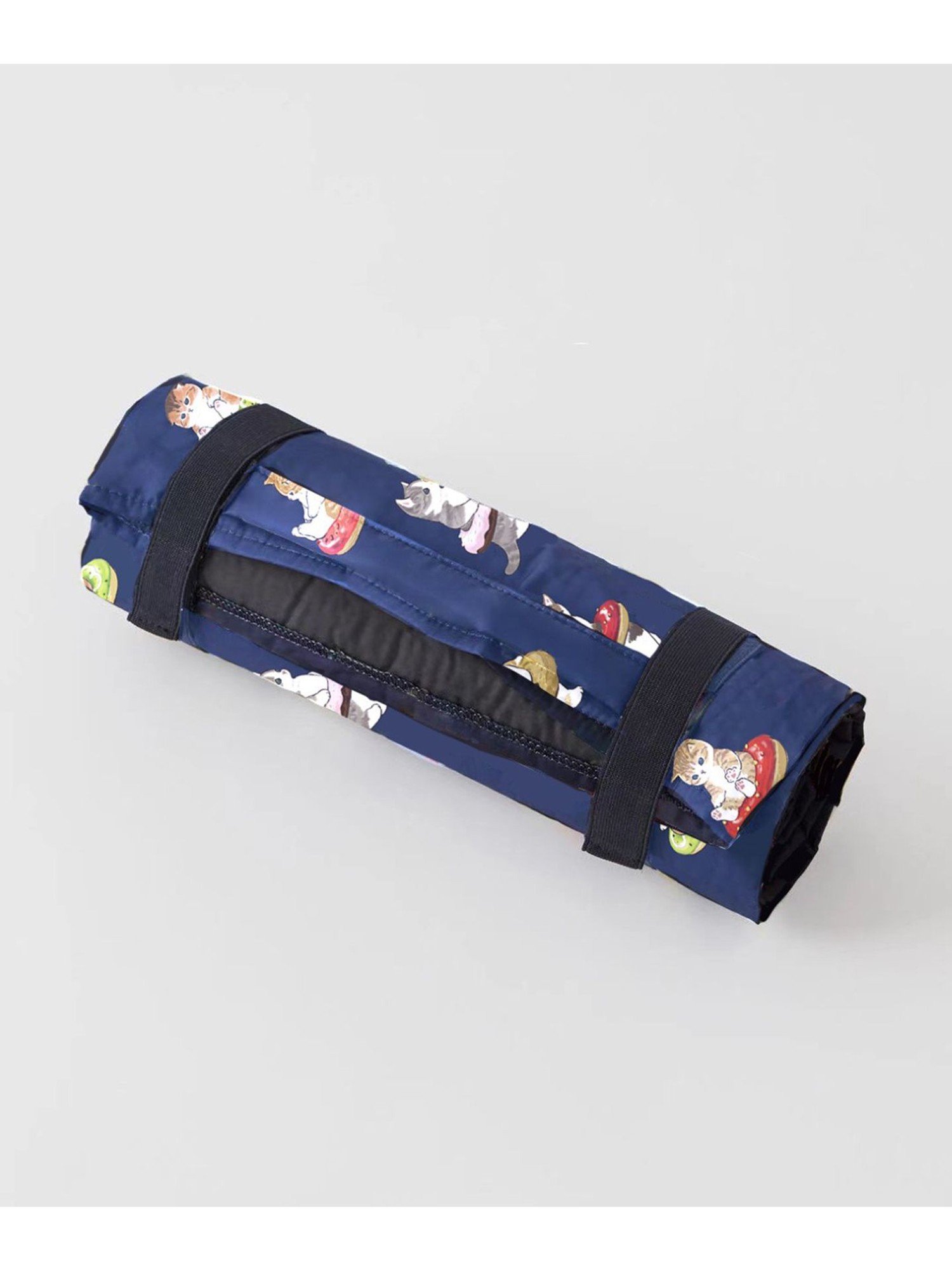 any FAM KIDS 【mofusand*any FAM】レジャーシート エニィファム スポーツ・アウトドア用品 その他のスポーツ・アウトドア用品 ネイビー パープルのサムネイル