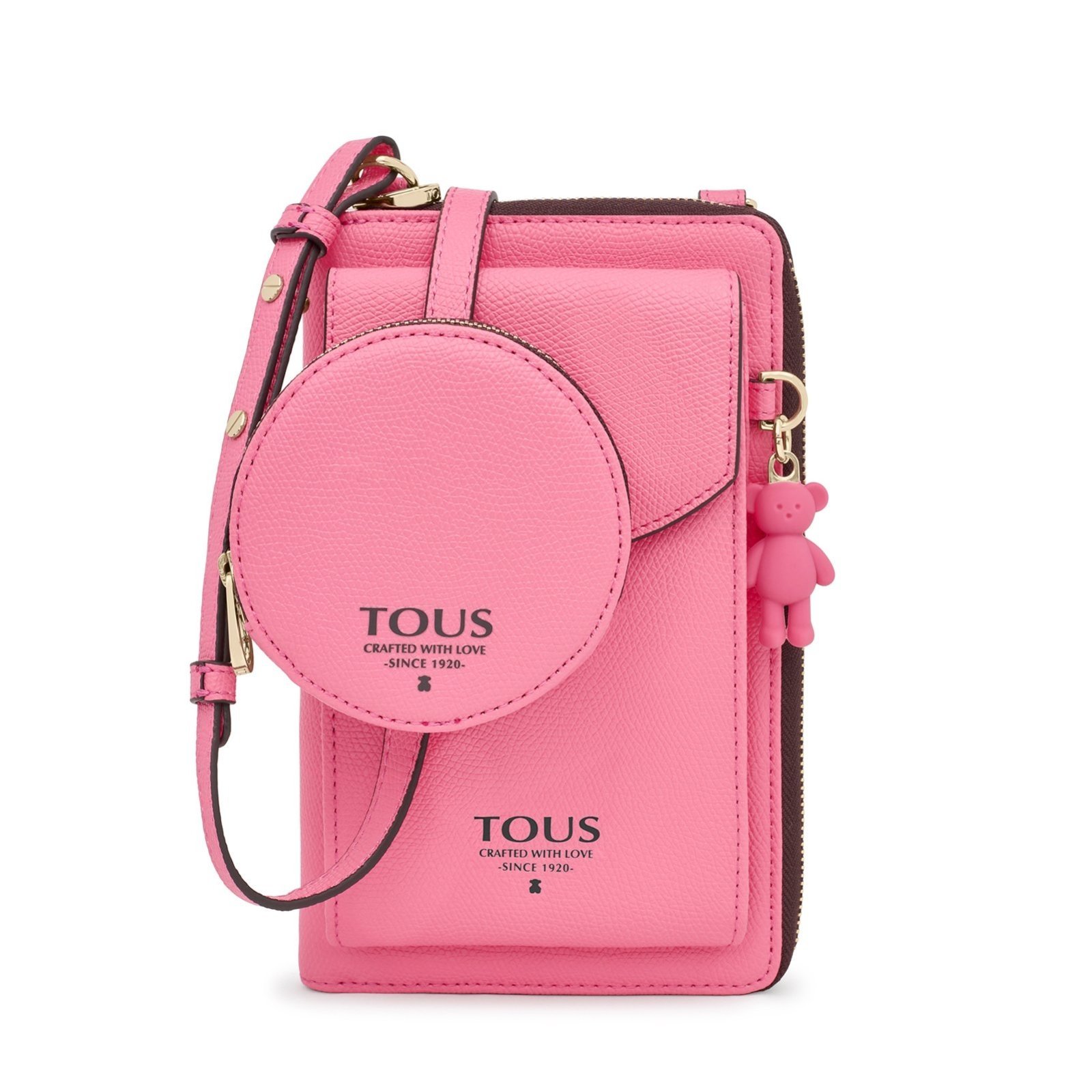 TOUS (W)モバイルショルダーバッグピンク トウス バッグ ショルダーバッグ ピンク【送料無料】のサムネイル