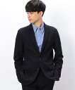 COMME CA ISM 【セットアップ対応】ウォッシャブル サーフニット ジャケット コムサイズム スーツ・フォーマル スーツジャケット ネイビー カーキグリ...