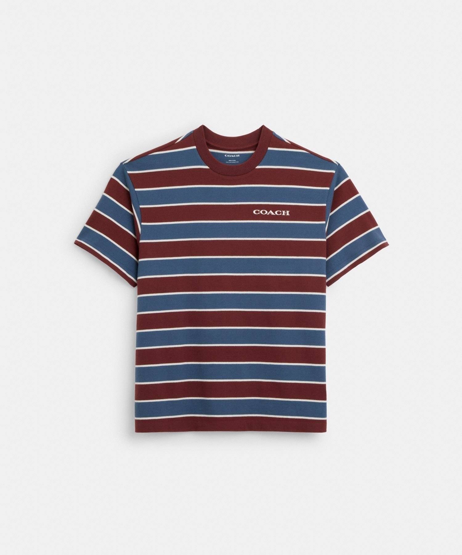COACH OUTLET 【公式】ストライプ Tシャツ コーチ　アウトレット トップス カットソー・ ...