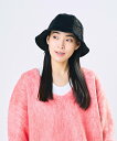 CA4LA HK PATCHY TULIP HAT 7 カシラ 帽子 ハット ブラウン ブラック【送料無料】