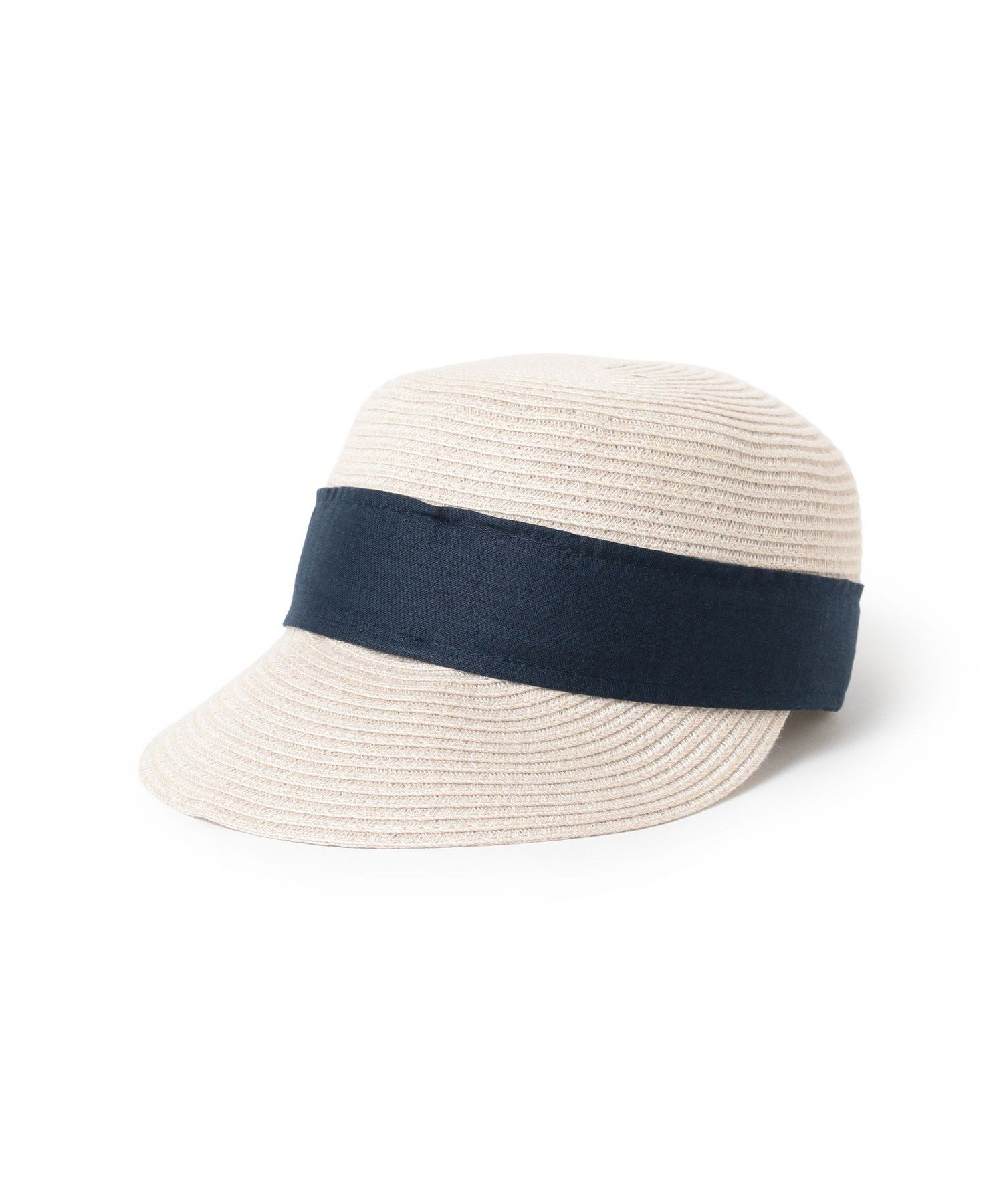 BEAMS GOLF ＜WOMEN＞配色 ロゴテープ キャップ ビームス ゴルフ 帽子 キャップ ホワイト ベージュ【送料無料】