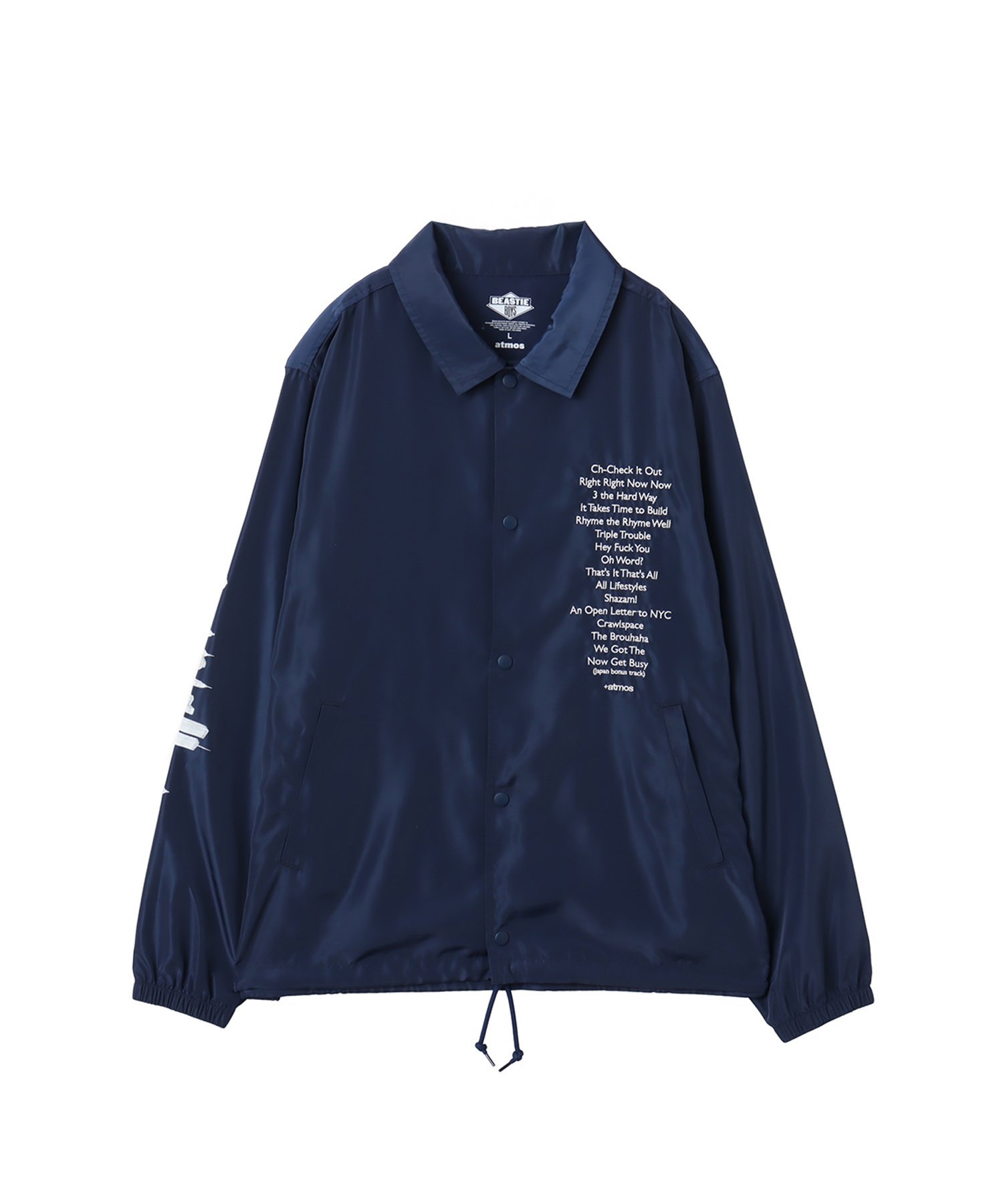 atmos Beastie Boys x atmos COACH JACKET NAVY アトモス ジャケット・アウター その他のジャケット・アウター ネイビー