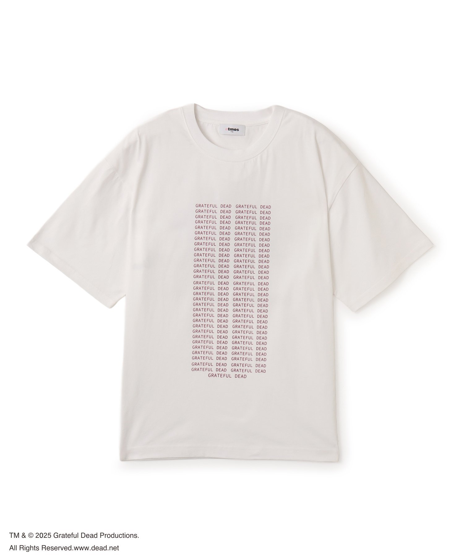 atmos pink atmos pink Grateful Dead Big T-shirt WHITE アトモス トップス カットソー・Tシャツ ホワイト