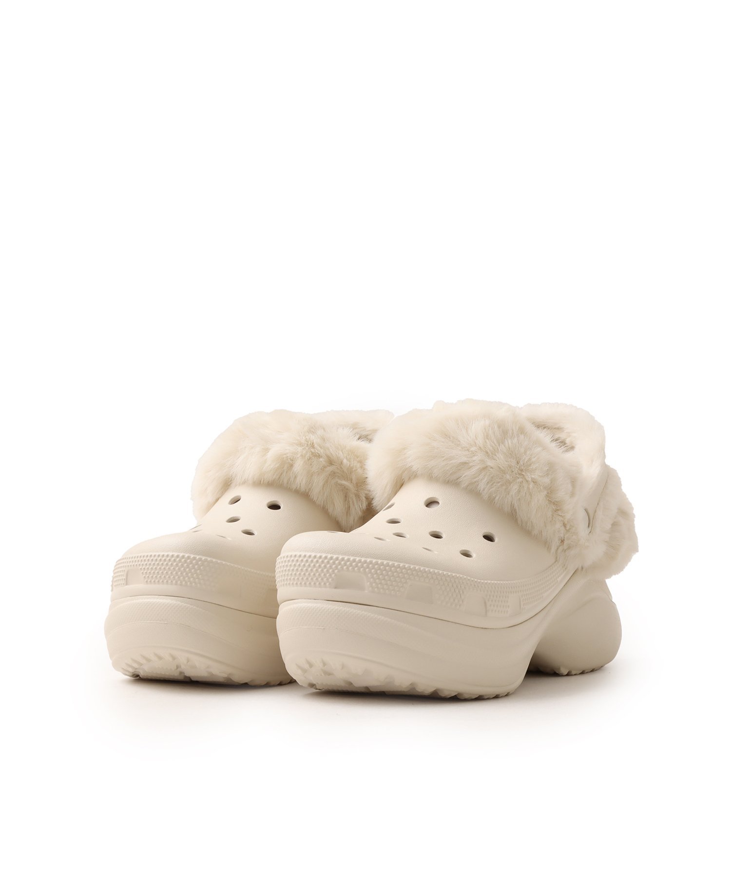 CROCS crocs Bae Lined Clog Stucco アトモス シューズ・靴 サンダル ベージュ