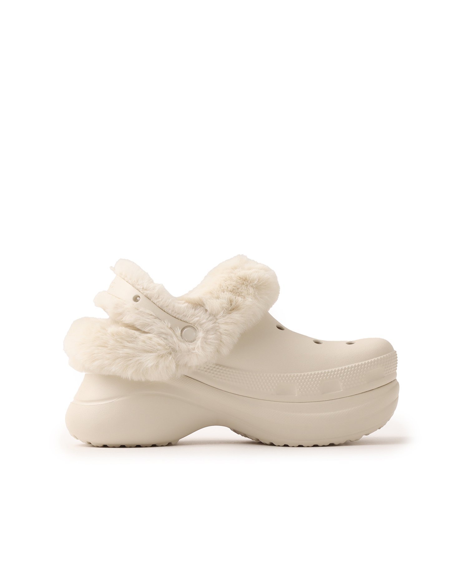 CROCS crocs Bae Lined Clog Stucco アトモス シューズ・靴 サンダル ベージュ