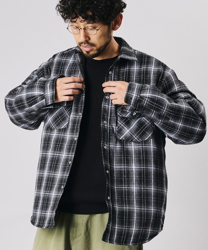 楽天市場】チェックシャツ（コート・ジャケット｜メンズファッション