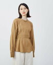 【SALE/60%OFF】Soffitto バックオープンブラウス ソフィット トップス シャツ・ブラウス ホワイト ブラック ベージュ【送料無料】