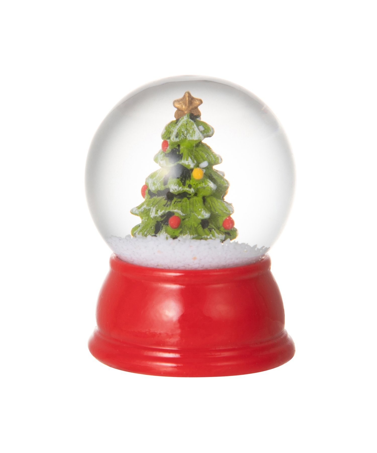 スノードーム ツリー XS レッド